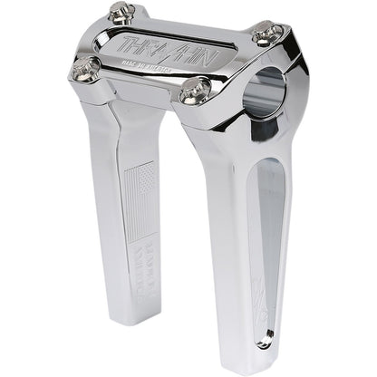Thrashin Supply Company Chrome 6"  Straight Handlebar Riser [MPN: TSC-6000-3]_483309