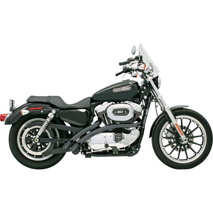 Bassani Manufacturing Radial Sweeper Exhaust - Black - '07-'13 XL [MPN: XL4-FF12CLB]_349695