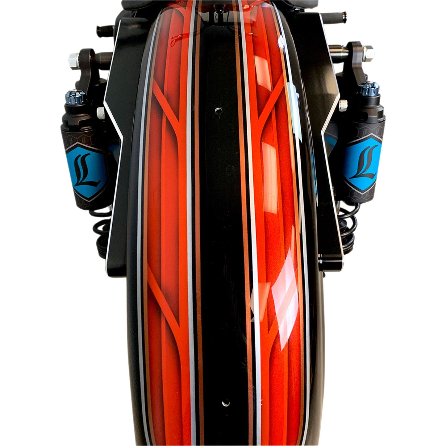 Legend Suspensions Revo ARC Piggyback Shocks - Standard - Black - 13" - '84-'00 FXR [MPN: 1310-1898]_418365