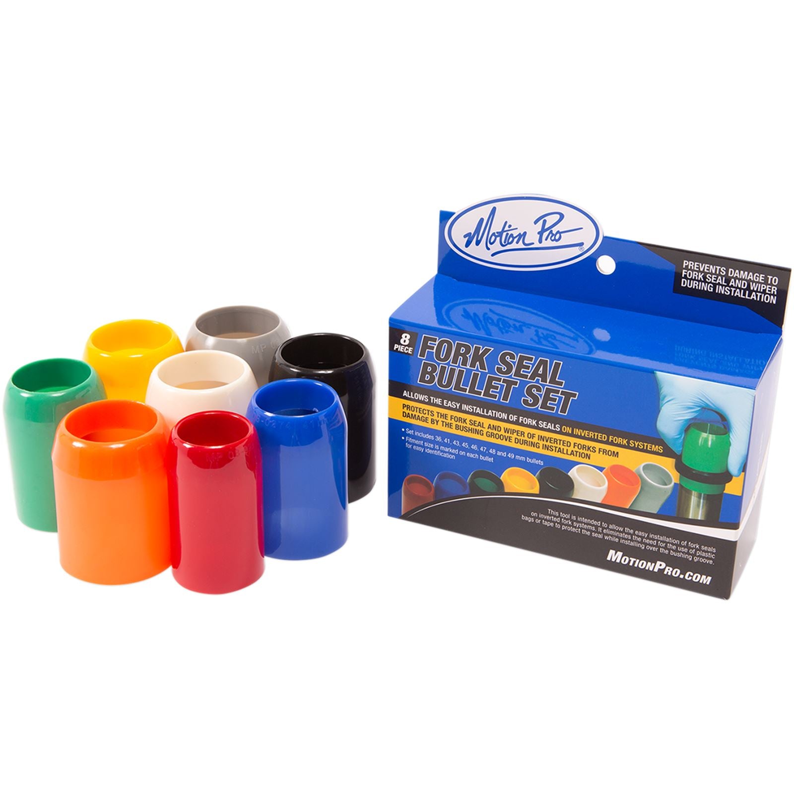 Motion Pro Fork Seal Bullet Set of 8 08-0677_445301
