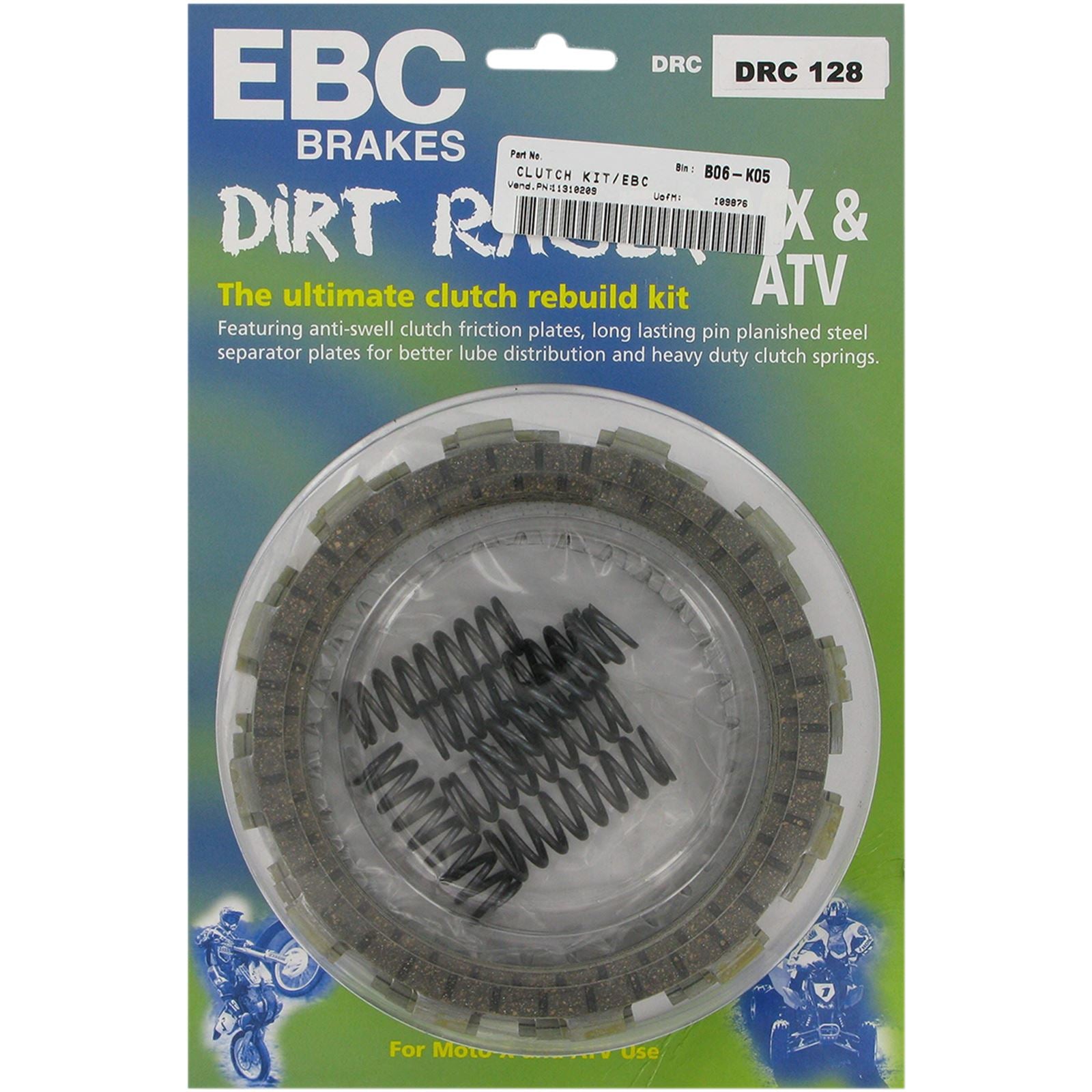 EBC Brakes Dirt Racer Clutch Set DRC108_379506