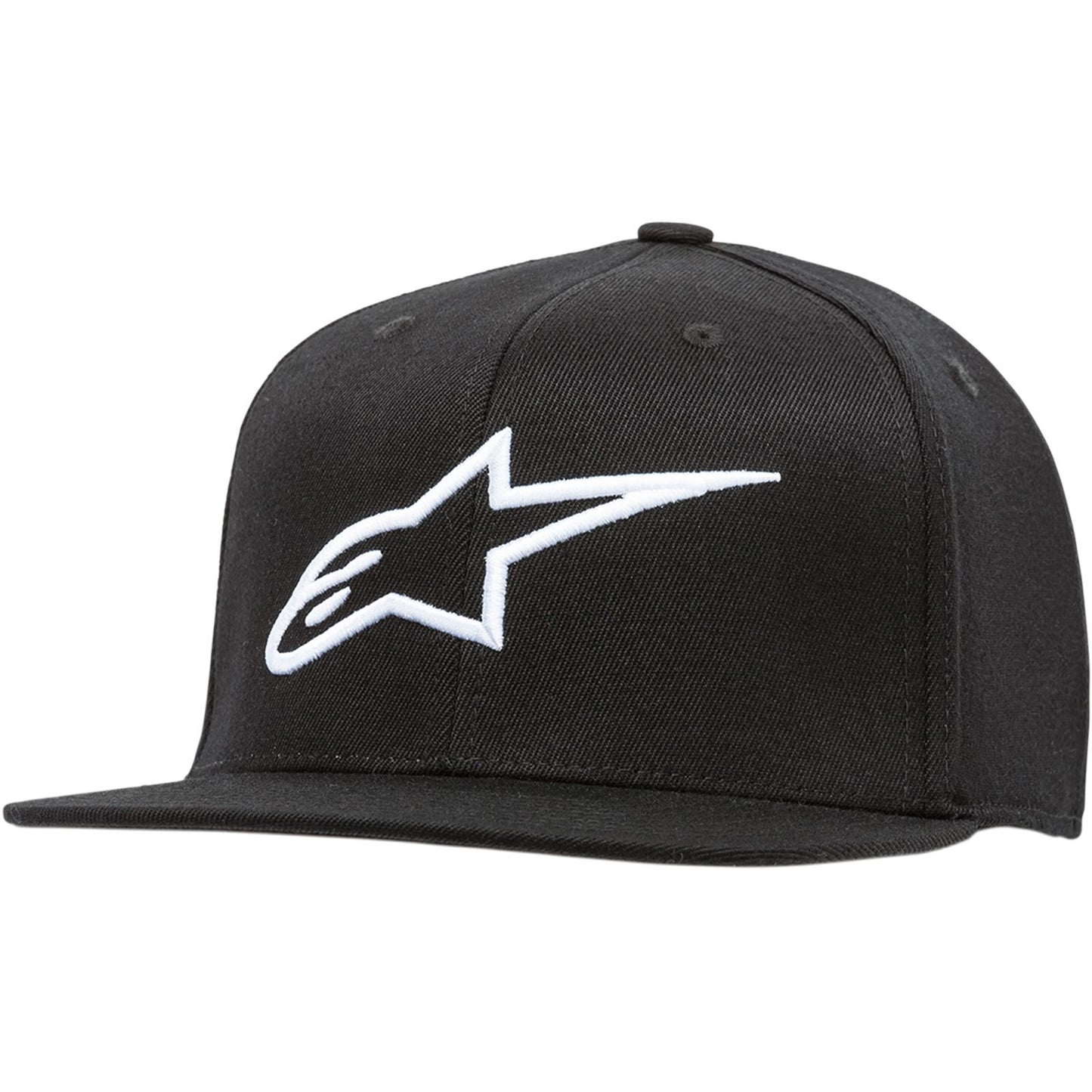 Alpinestars Ageless Hat - Flat Bill - Black/White - Small/Medium [MPN: 1035810151020SM]_324286