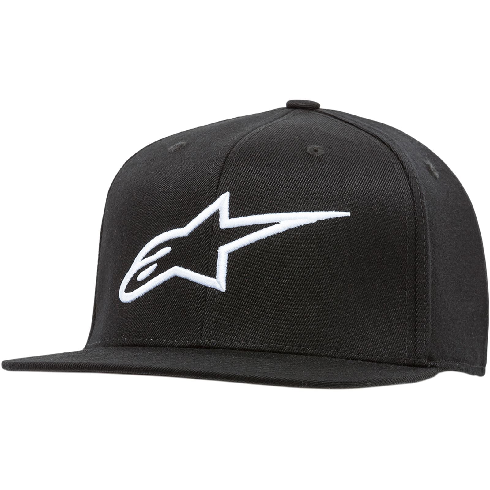 Alpinestars Ageless Hat - Flat Bill - Black/White - Small/Medium [MPN: 1035810151020SM]_324286