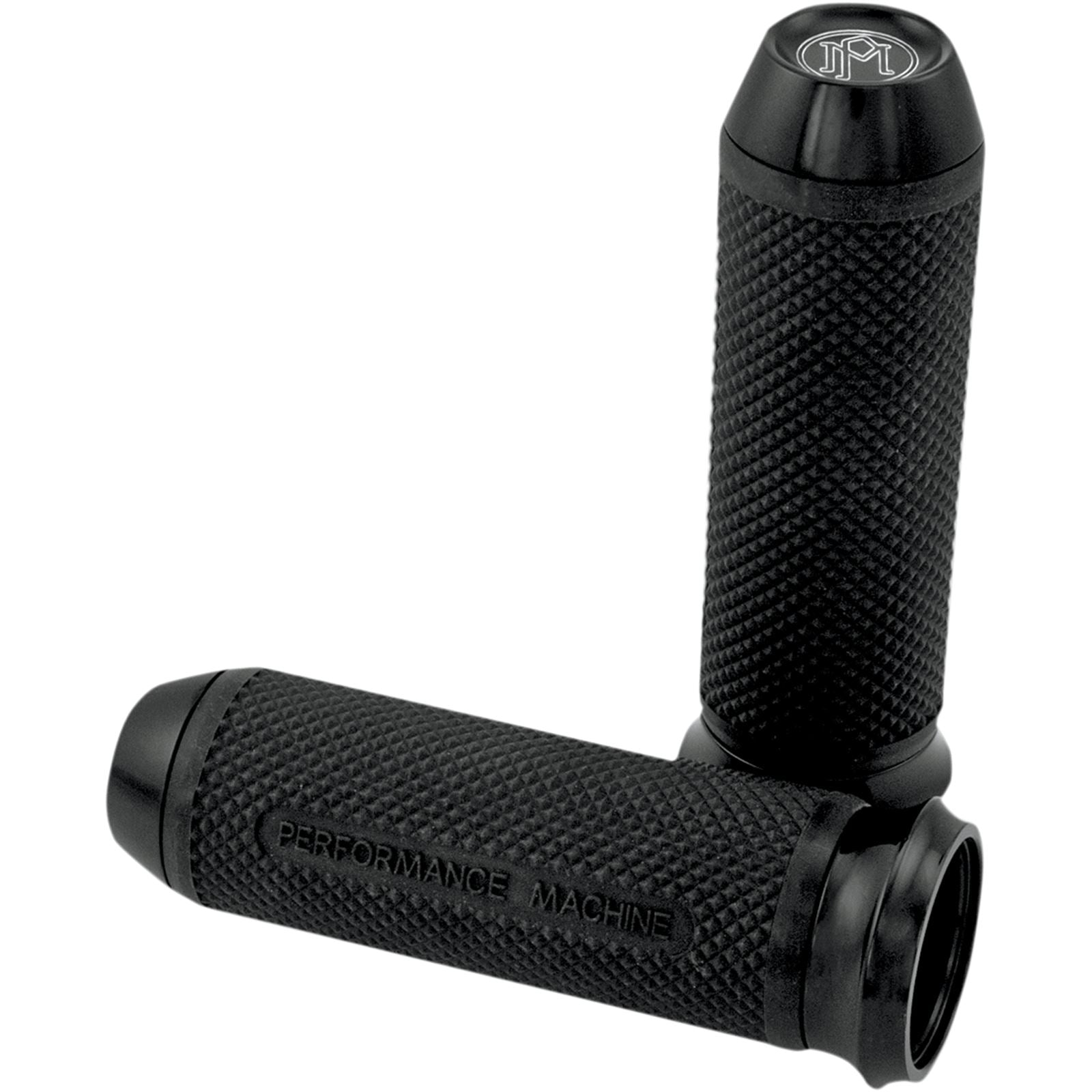 Performance Machine Black Elite Grips for Cable 0063-2027B_452570