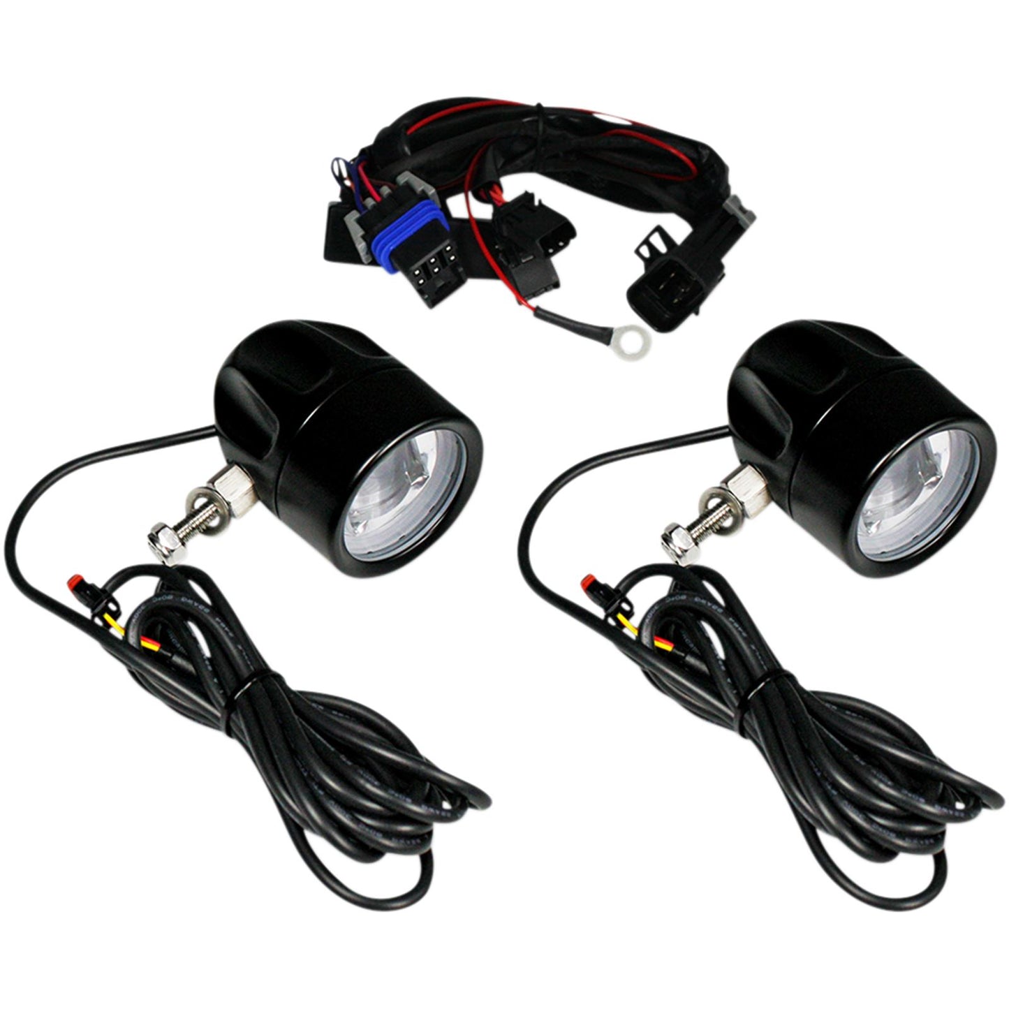 Custom Dynamics ProBeam LED Fog Light for Indian - Black PB-FOG-IND-B_367326