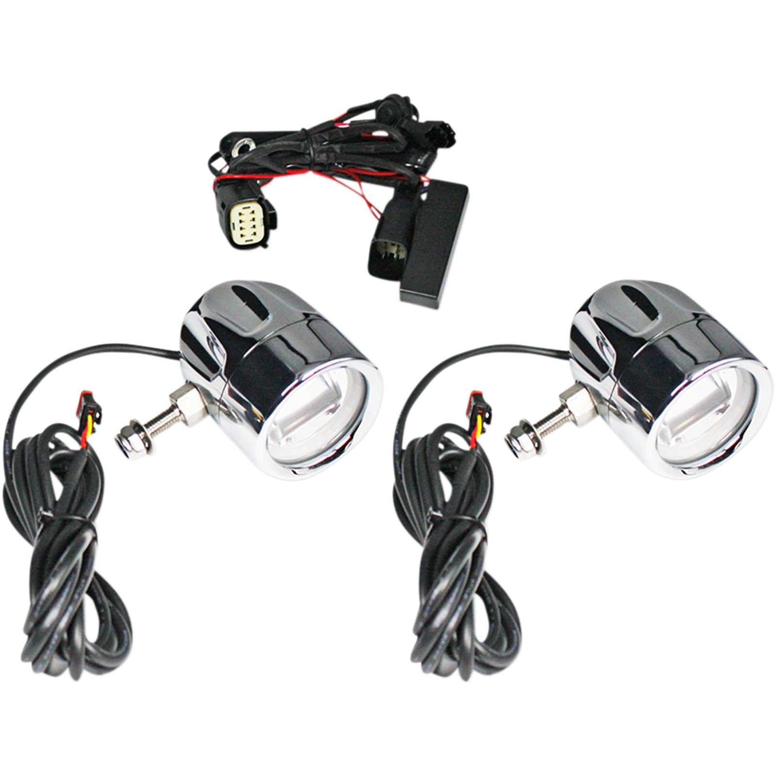 Custom Dynamics ProBeam LED Fog Light - SS8 - Chrome PB-FOG-SS8-C_367322