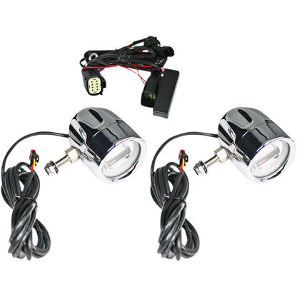 Custom Dynamics ProBeam LED Fog Light - SS8 - Chrome PB-FOG-SS8-C_367322