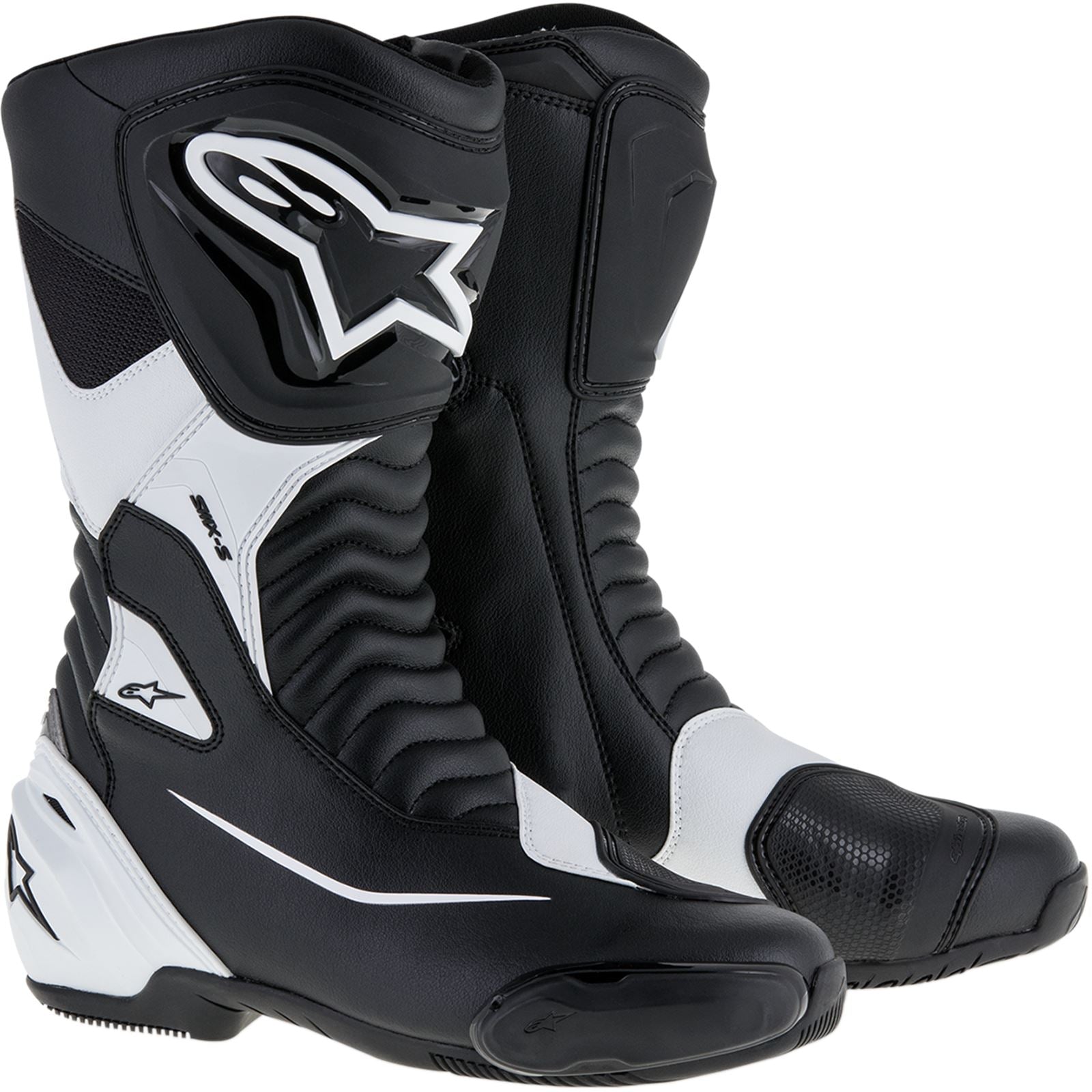 Alpinestars SMX-S Boots - Black/White - Size 3.5 [MPN: 2223517-12-36]_336616