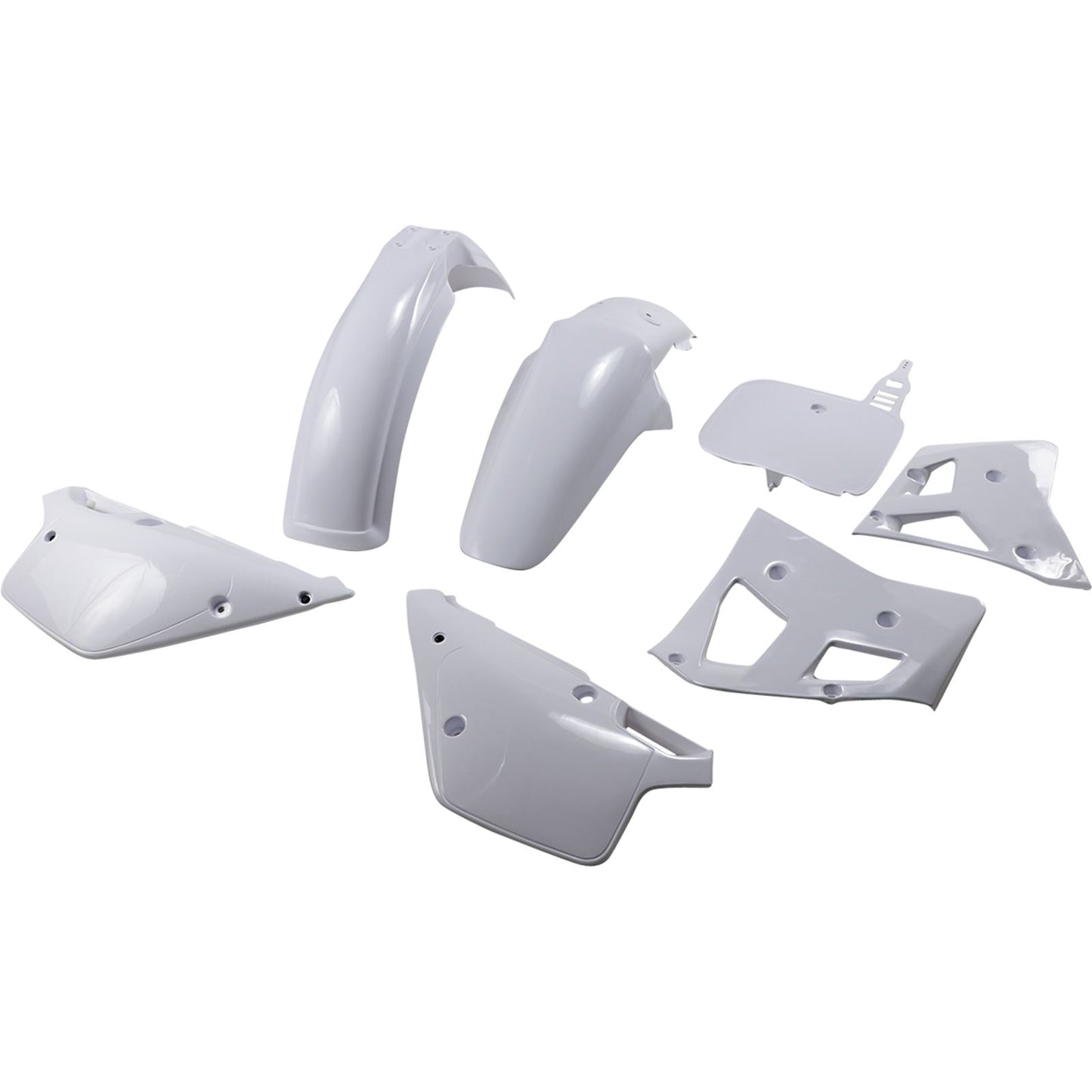 UFO Plastics Body Kit - White - YZ250 - '91 [MPN: YAKIT292-999]_1042596