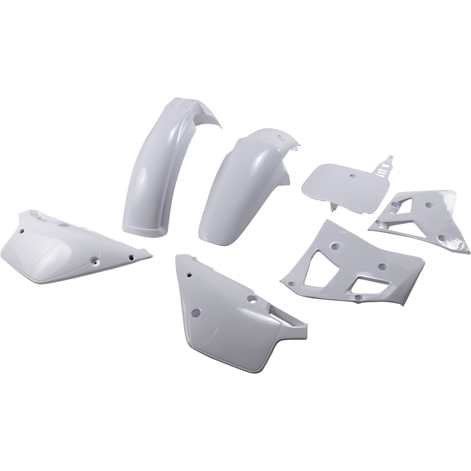 UFO Plastics Body Kit - White - YZ250 - '91 [MPN: YAKIT292-999]_1042596
