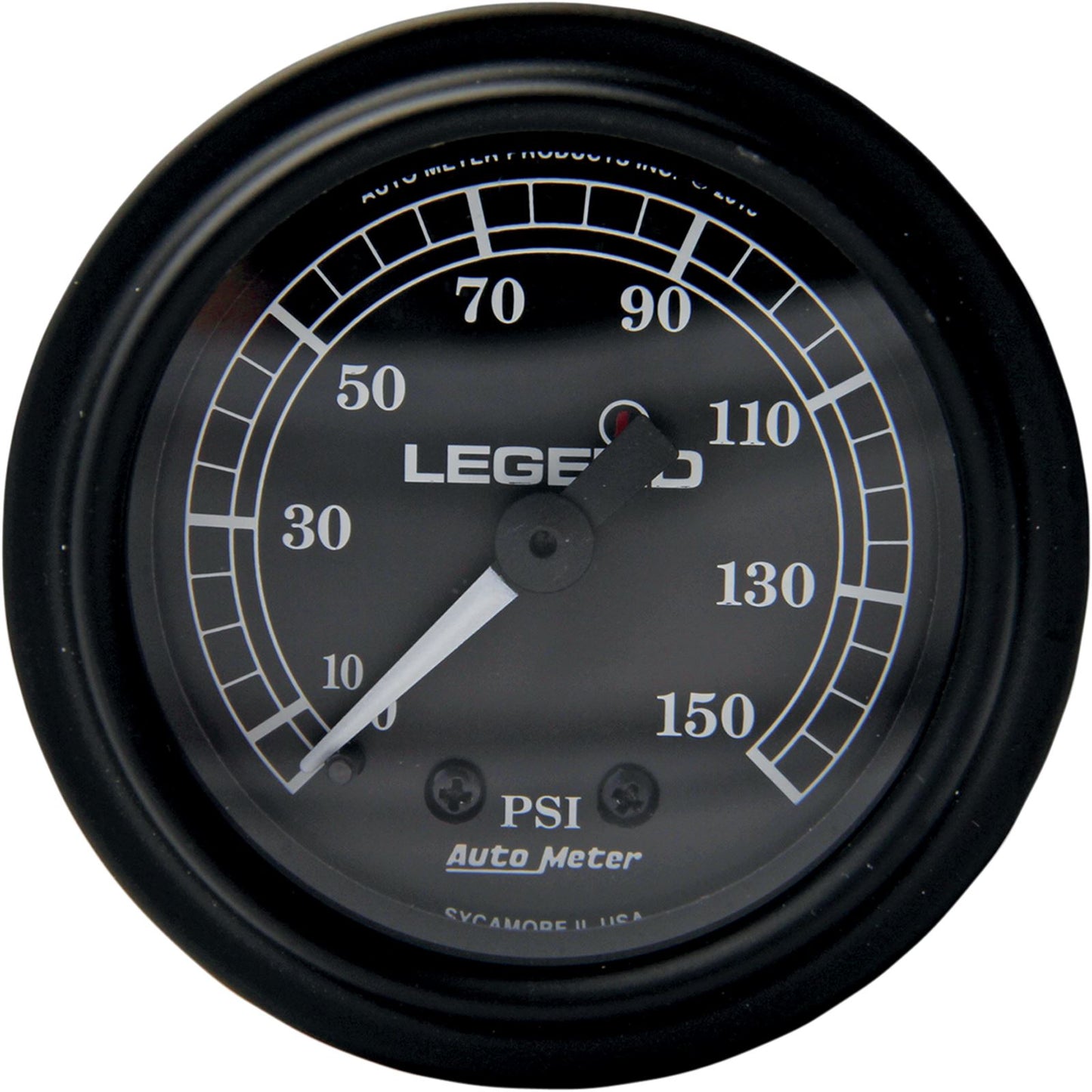 Legend Suspensions Fairing Mounted LED Backlit PSI Gauges - Black [MPN: 2212-0484]_418452