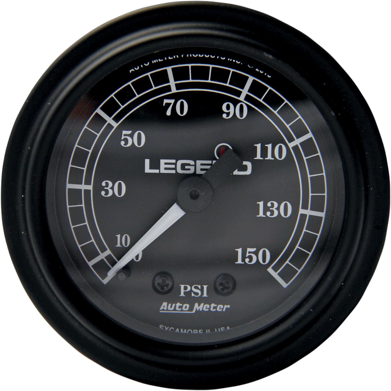 Legend Suspensions Fairing Mounted LED Backlit PSI Gauges - Black [MPN: 2212-0484]_418452