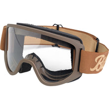 Biltwell Inc. Moto 2.0 Goggles - Chocolate/Sand 2101-5801-012_353262