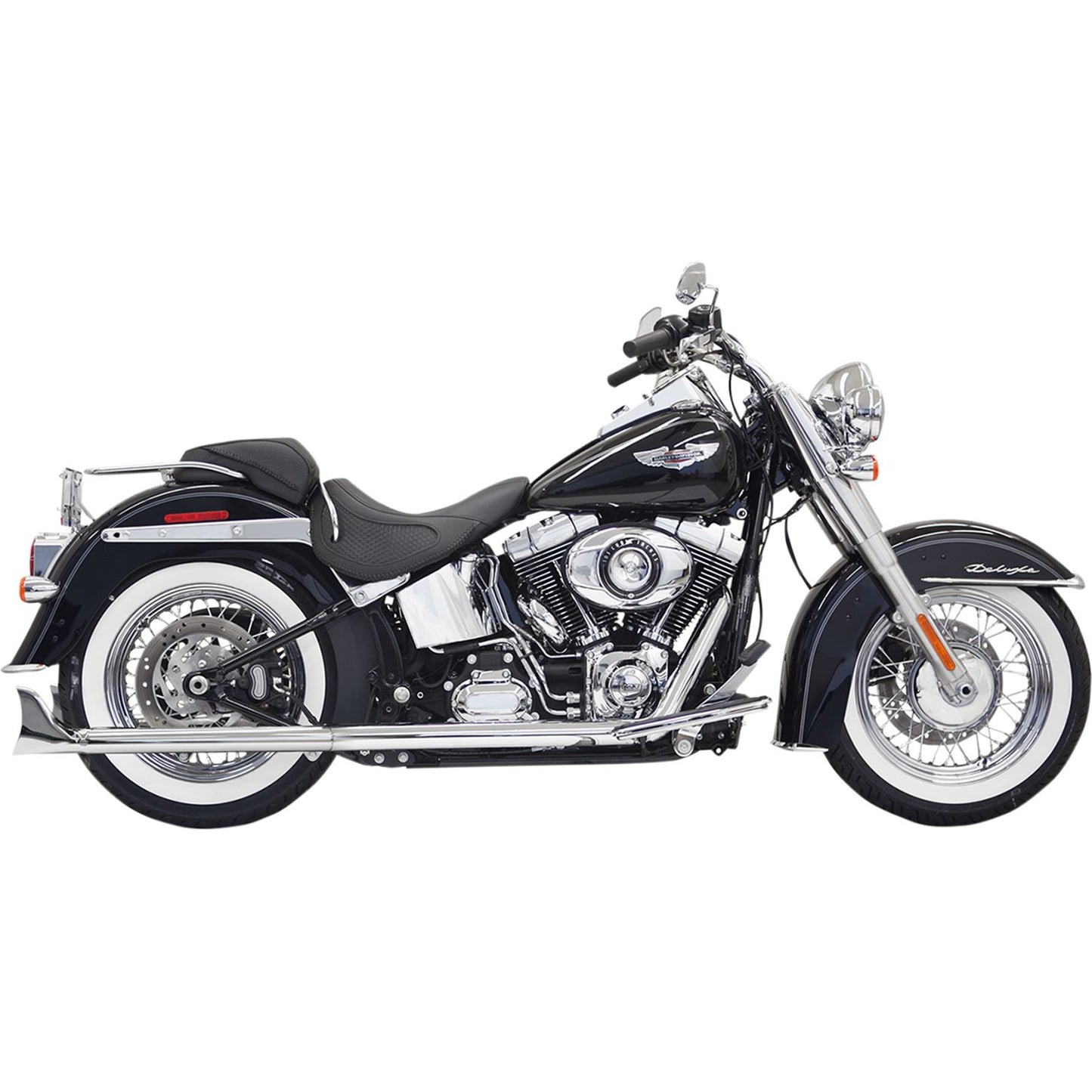 Bassani Manufacturing Fishtail Exhaust - 30" - Softail [MPN: 1S46E-30]_349825