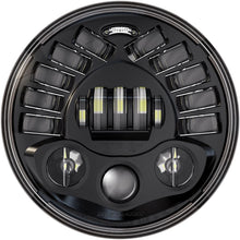 Custom Dynamics Adaptive Headlamp 7" for Harley Davidson - Black PB-7A-14-B_367307