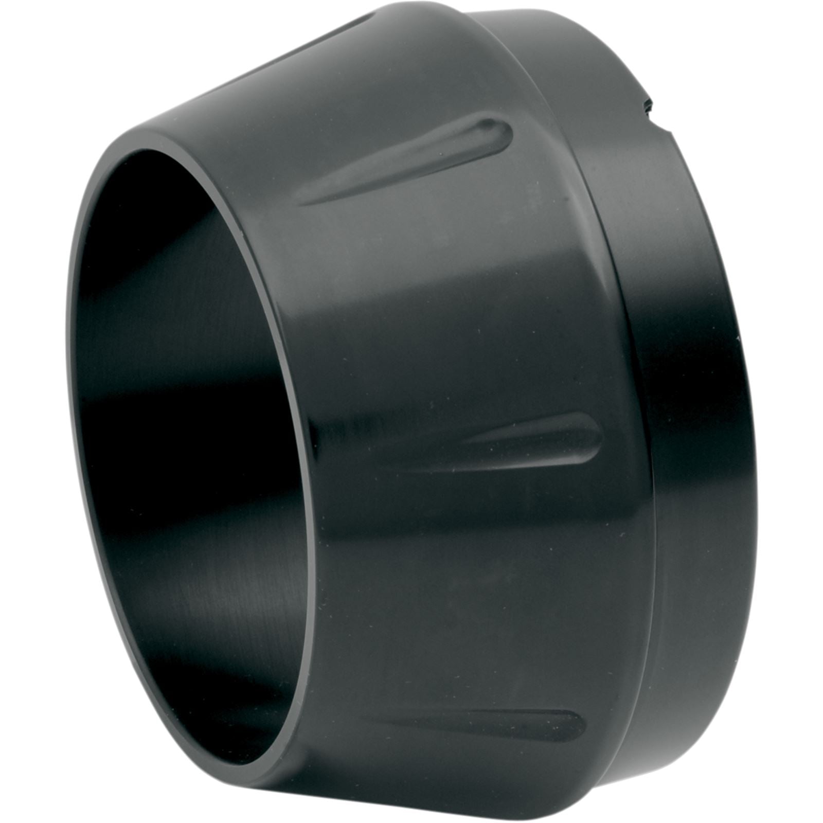 Bassani Manufacturing End Cap - Black - Short Megaphone [MPN: ENDCAP-SMB]_350160
