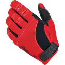 Biltwell Inc. Moto Gloves - Red/Black/White - Large 1501-0804-004_353505