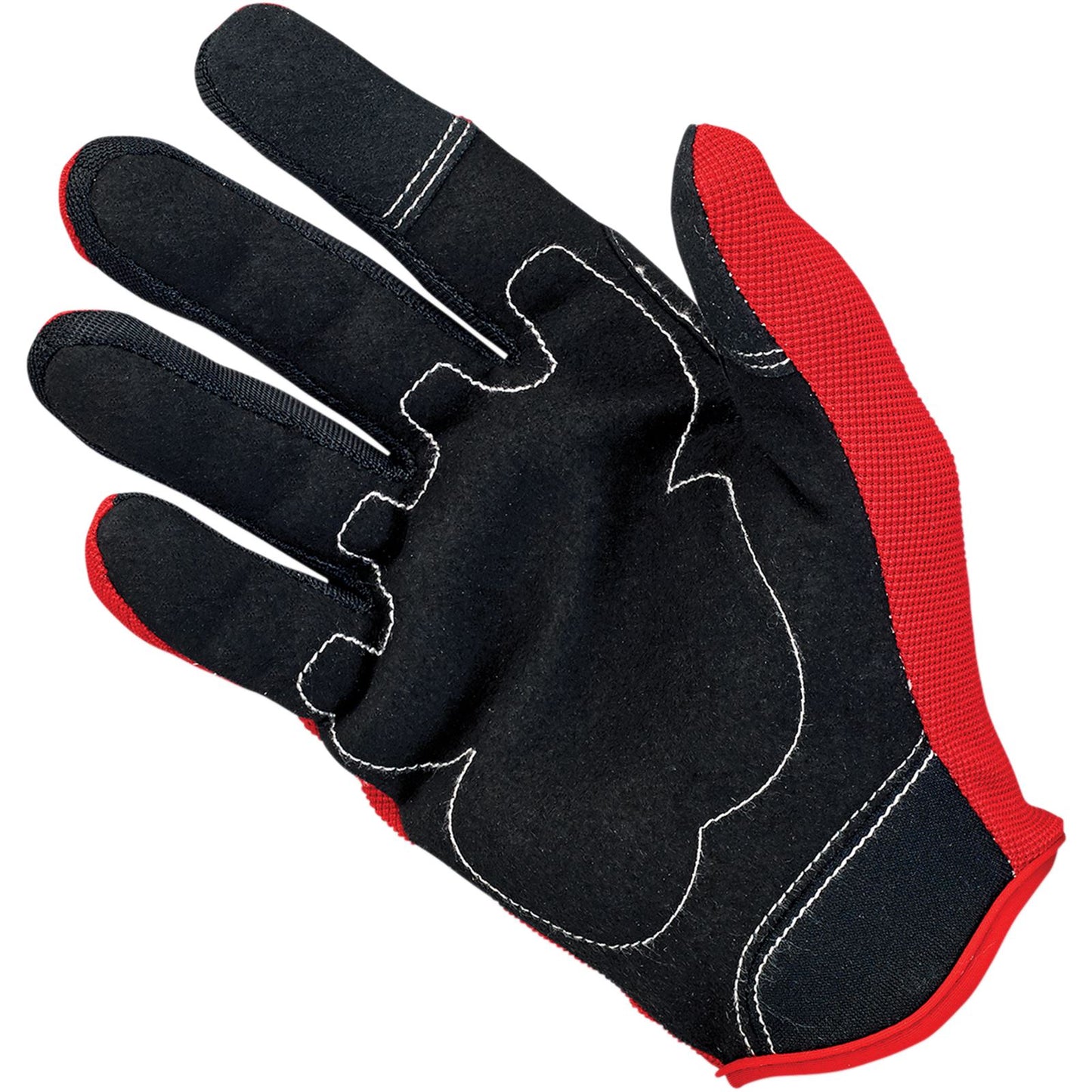 Biltwell Inc. Moto Gloves - Red/Black/White - Large 1501-0804-004_353506