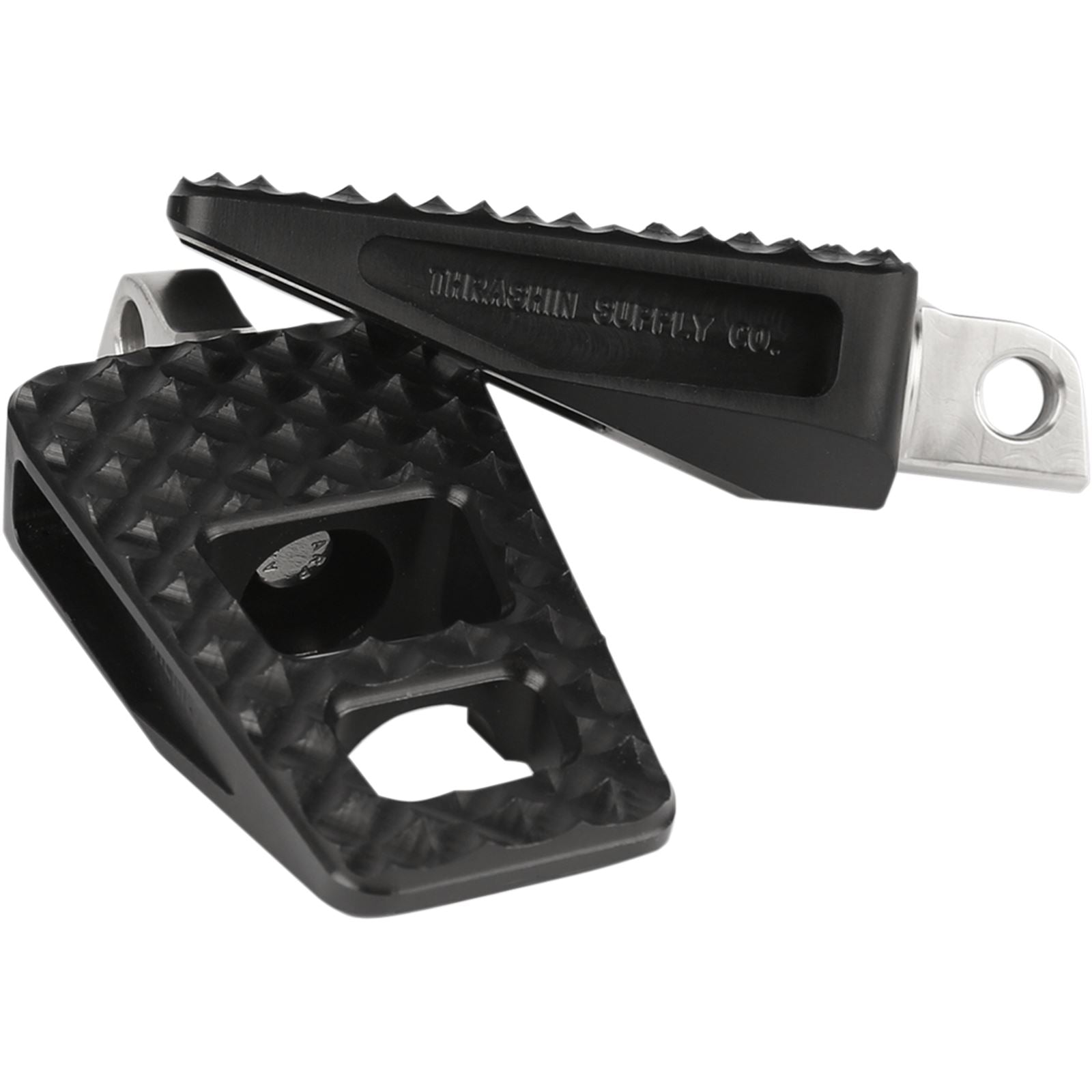 Thrashin Supply Company P-54 Footpegs - 2.25" Black [MPN: TSC-2020-1]_483372
