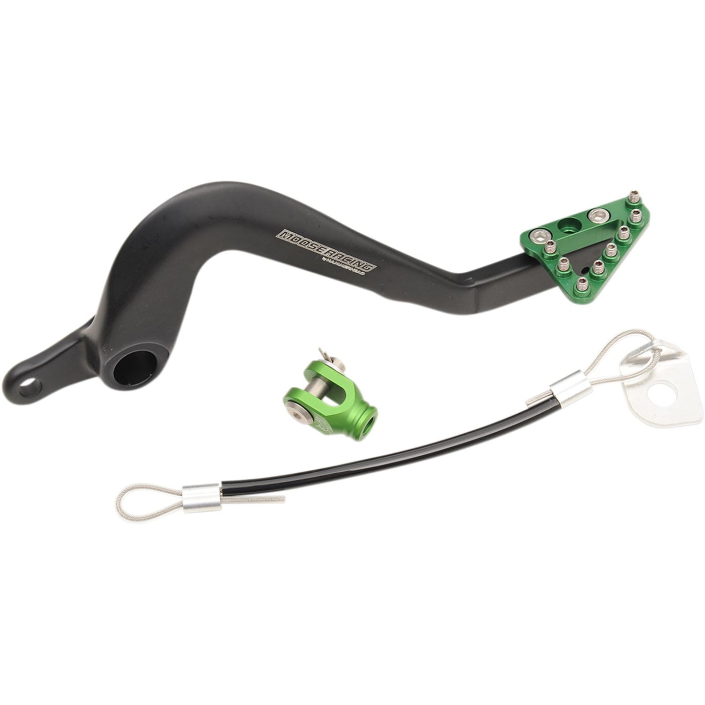 Moose Offroad Brake Pedal - Green for Kawasaki 1610-0547_436979