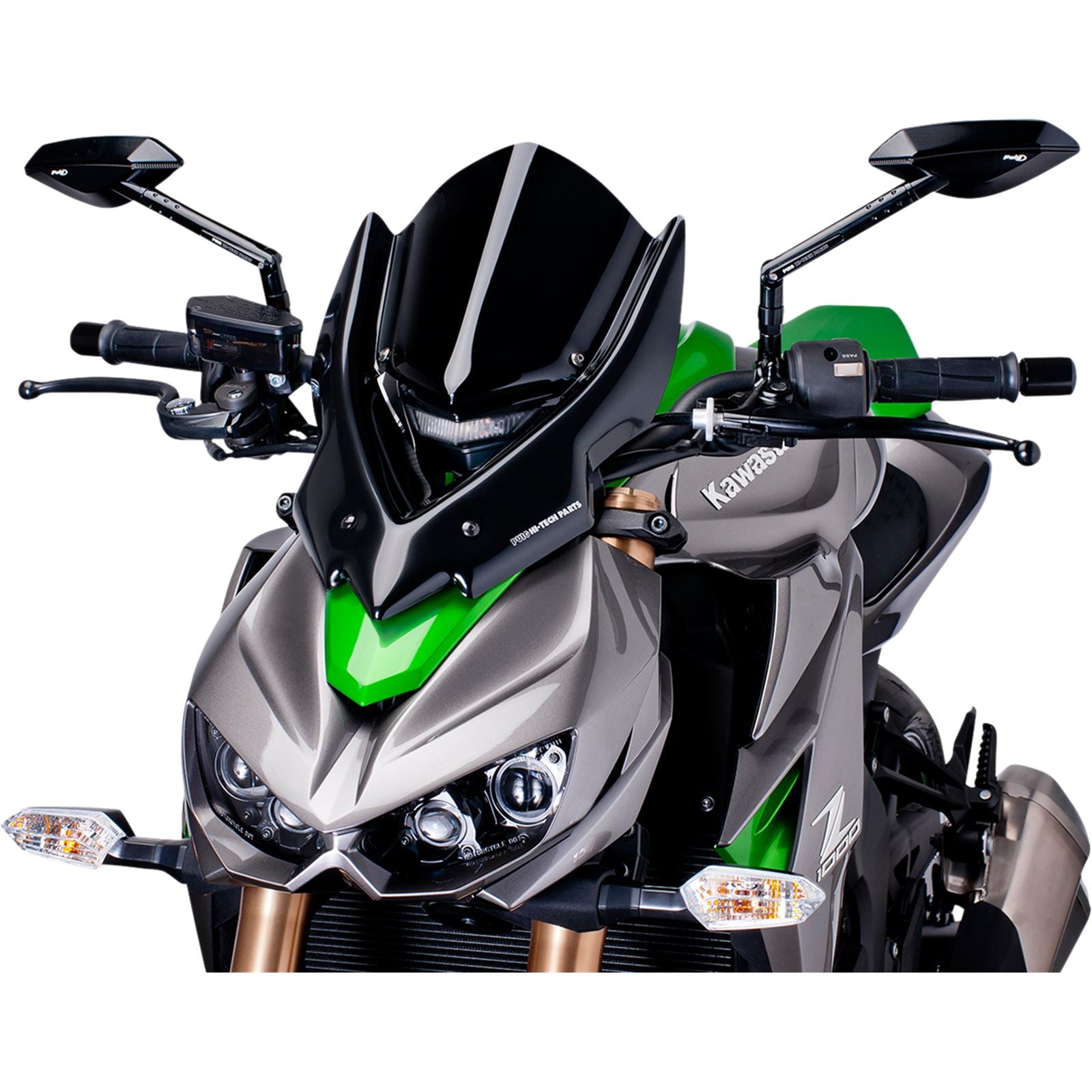 Puig New Generation Windscreen - Black - Z1000 [MPN: 7514N]_461416
