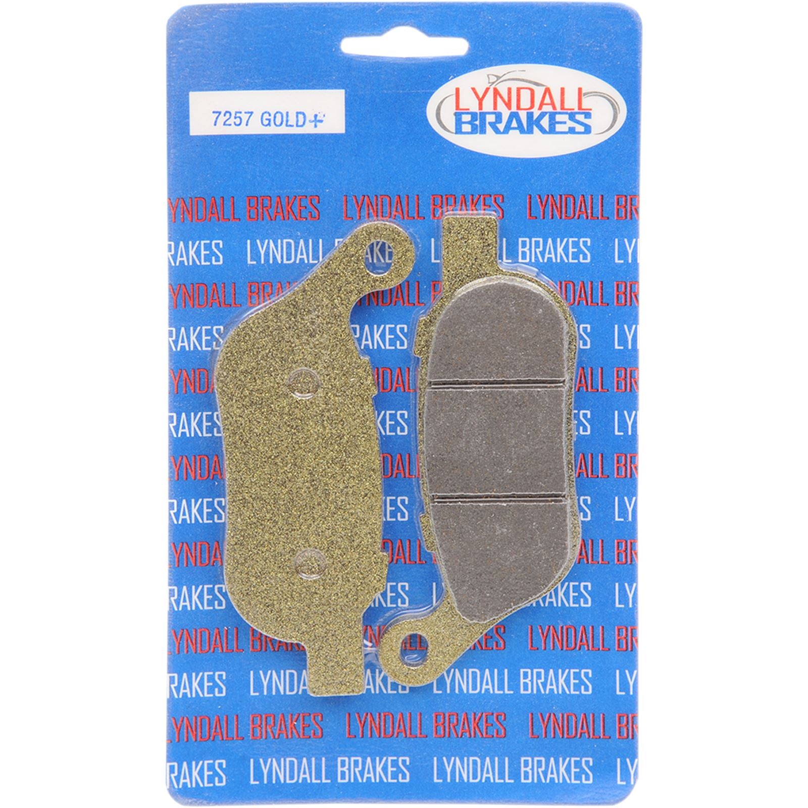 Lyndall Brakes Gold-Plus Brake Pads for Harley-Davidson [MPN: 7257-GPLUS]_419894