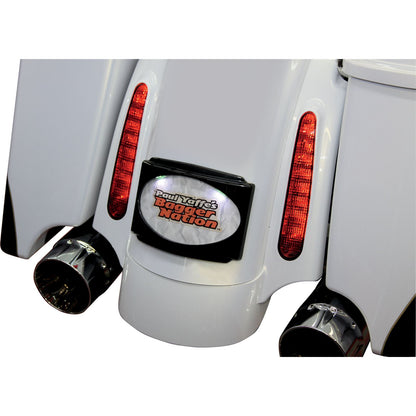 Paul Yaffe's Bagger Nation License Plate Frame - CVO - Black [MPN: USLP3-B]_452162