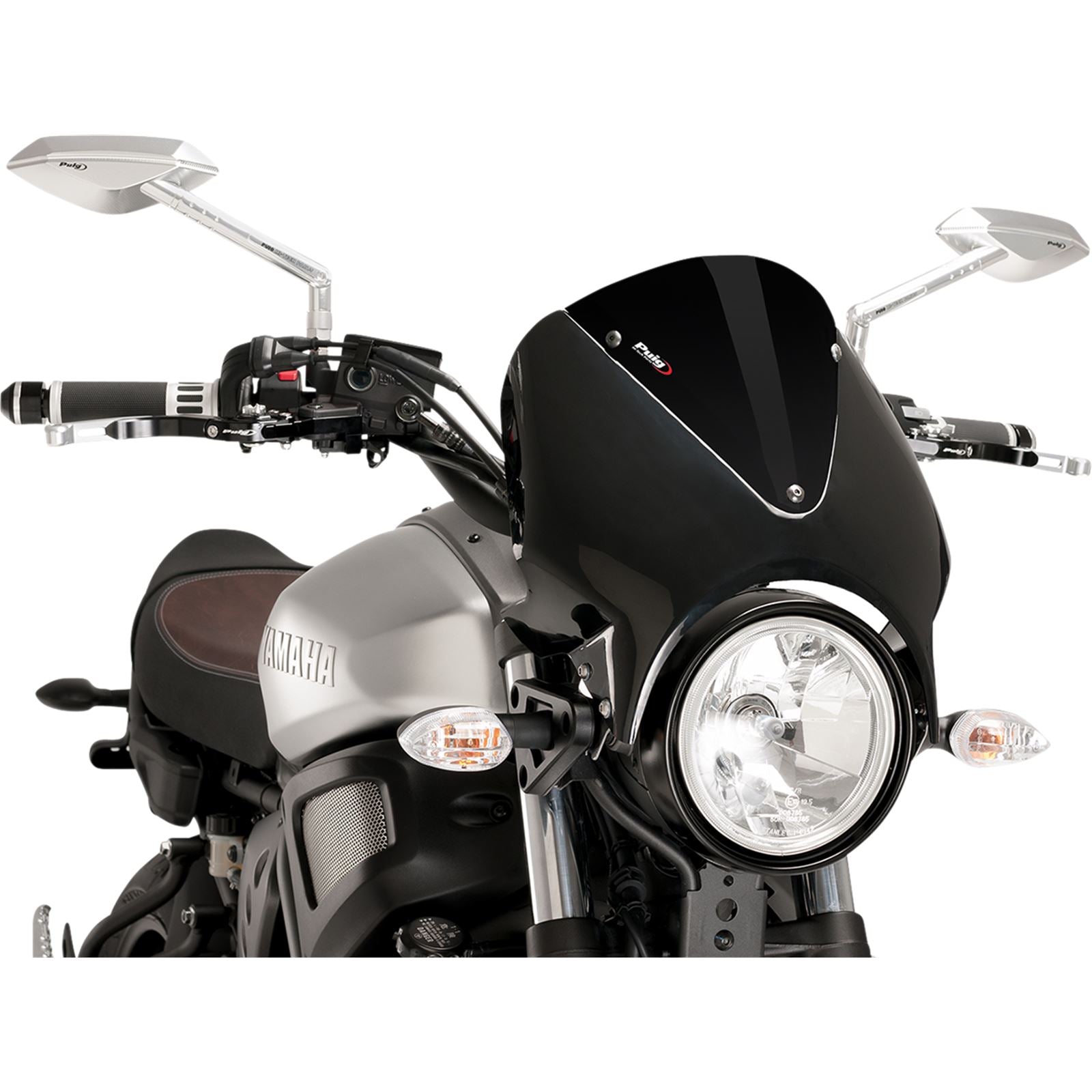 Puig Retrovision Windscreen - Black - XSR [MPN: 9560N]_461509