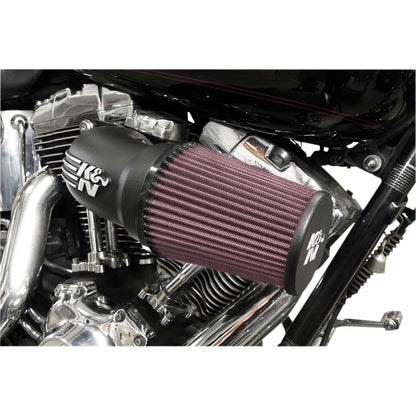 K&N Filters Intake Kit Softail/Dyna Black [MPN: 57-1137]_402685