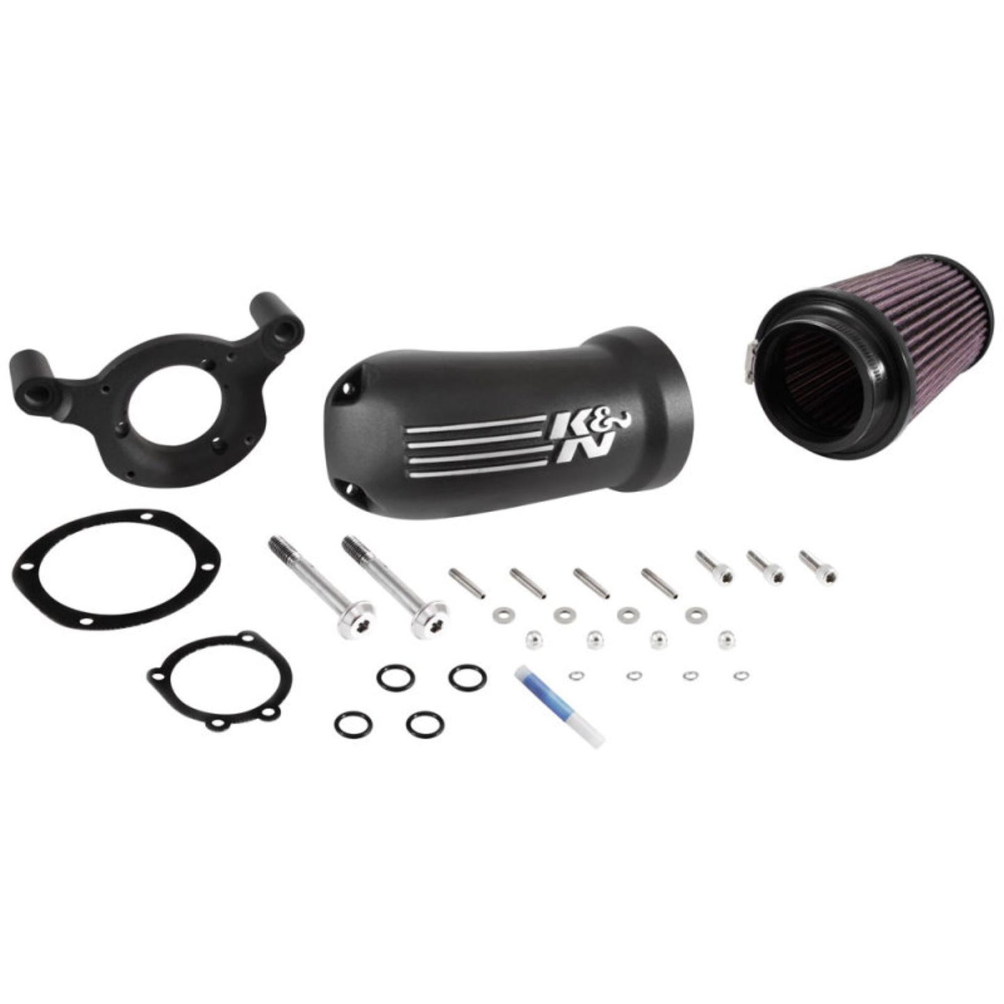 K&N Filters Intake Kit Softail/Dyna Black [MPN: 57-1137]_1754272