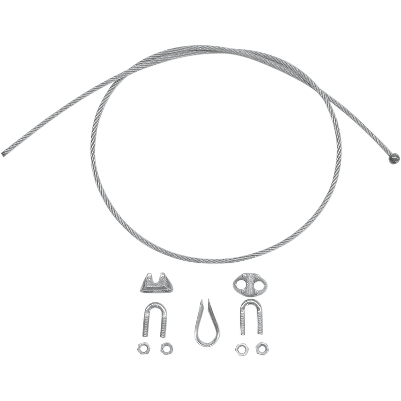 Moose Offroad Electric Lift Wire Rope 4501-0010_443196