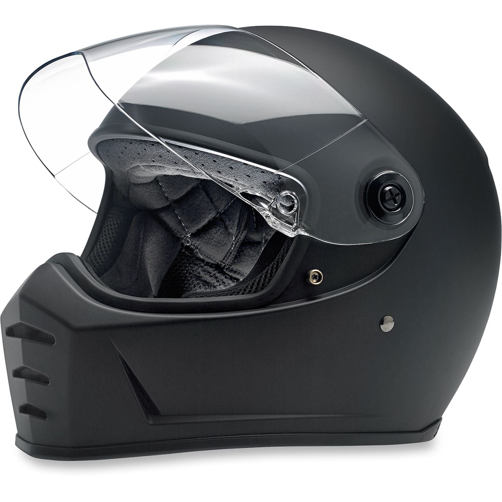 Biltwell Inc. Lane Splitter Helmet - Flat Black_352194