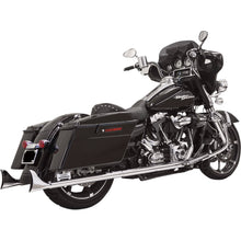Bassani Manufacturing Fishtail Mufflers - Chrome - w/ Baffle - 33" - 95-'16 Touring [MPN: 1F27E33]_350012