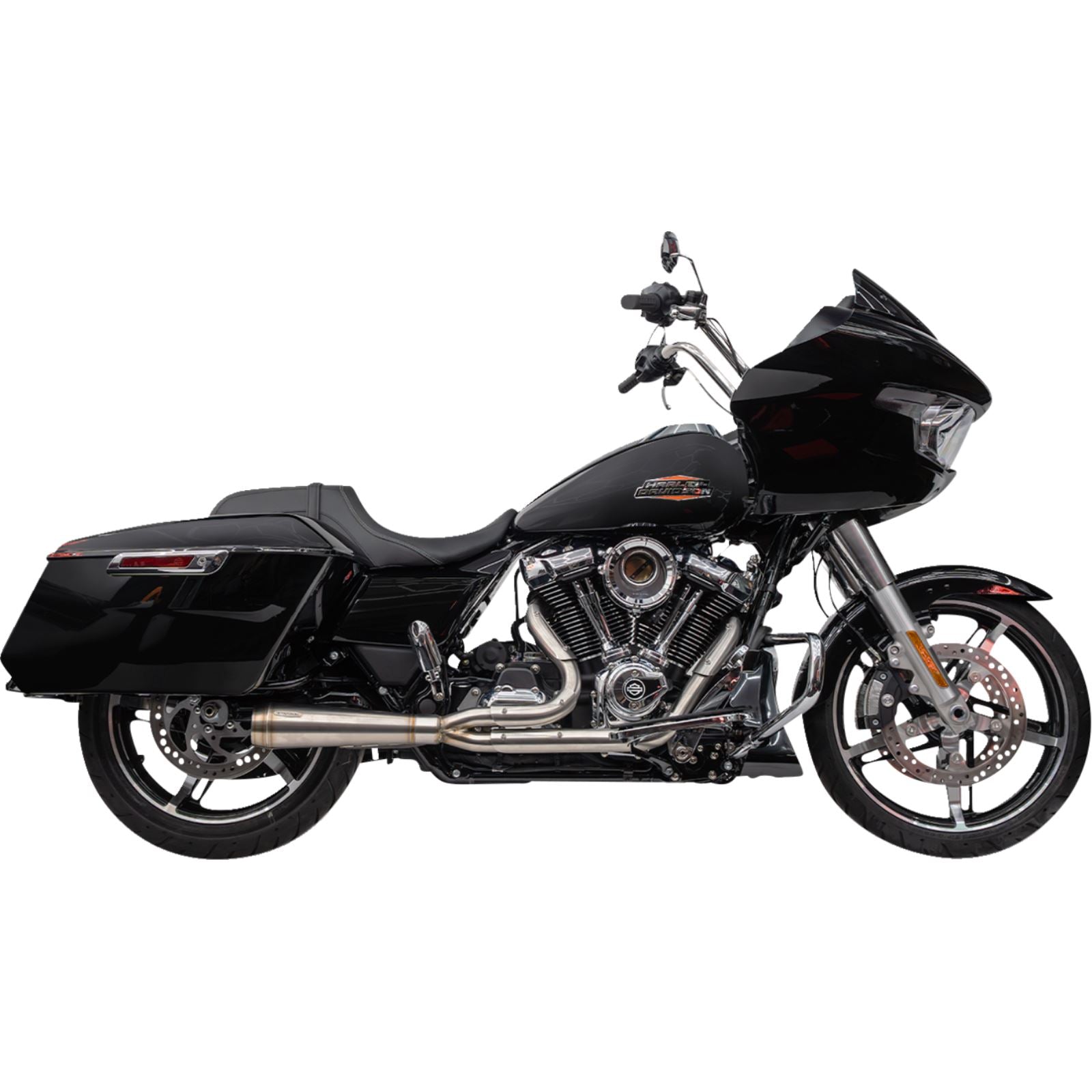 Trask Performance Assault 2:1 Exhaust - Full Stainless - Kickout - '17-'20 Touring [MPN: TM-5011]_1871983