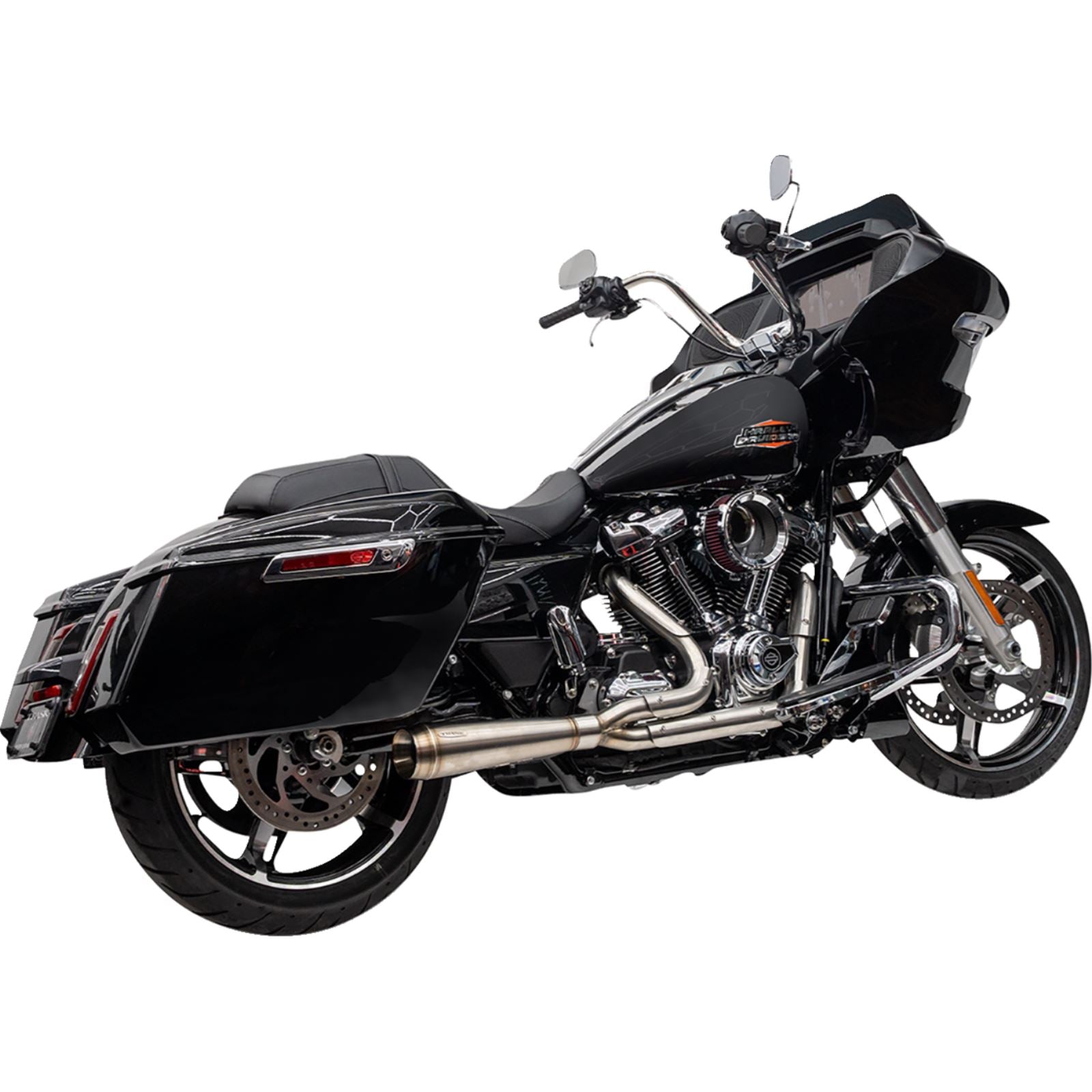 Trask Performance Assault 2:1 Exhaust - Full Stainless - Kickout - '17-'20 Touring [MPN: TM-5011]_1872067