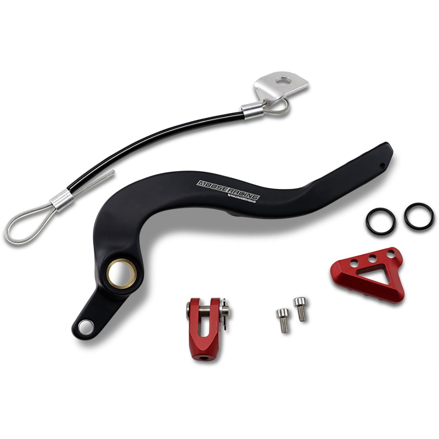 Moose Offroad Brake Pedal - Red for Honda 1610-0338_436950