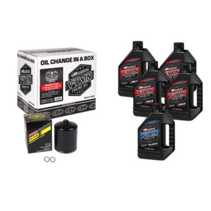 Maxima Sportster Synthetic 20W-50 Oil Change Kit - Black Filter 90-119015PB_677587