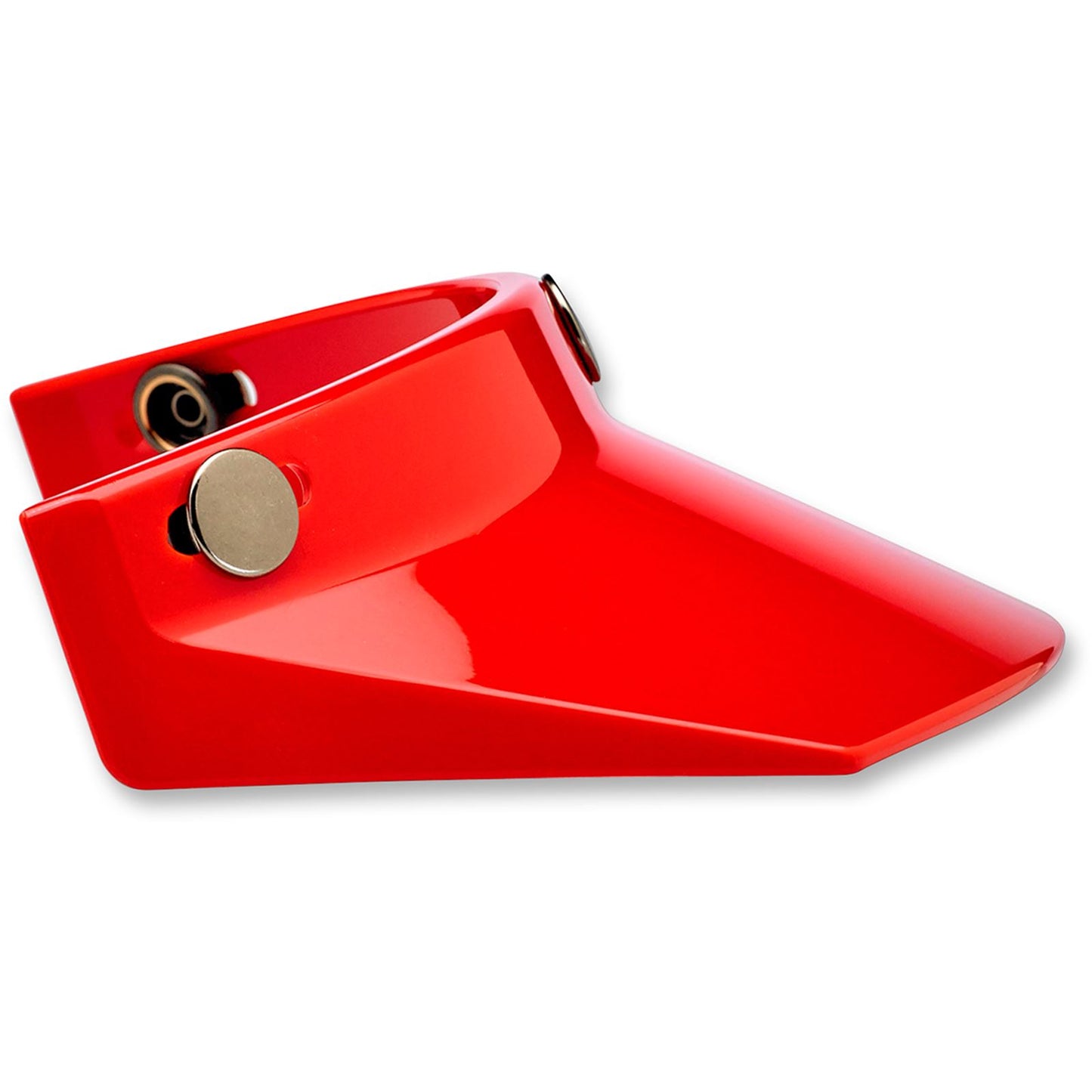 Biltwell Inc. Moto 3-Snap Visor - Red 2002-563_352633