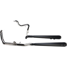 Bassani Manufacturing Down Under Exhaust - Black - Megaphone [MPN: 1F66RB]_349844