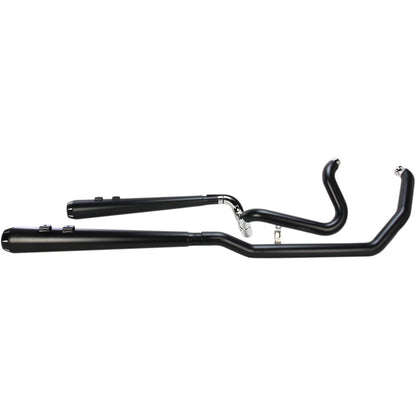 Bassani Manufacturing Down Under Exhaust - Black - Megaphone [MPN: 1F66RB]_349847