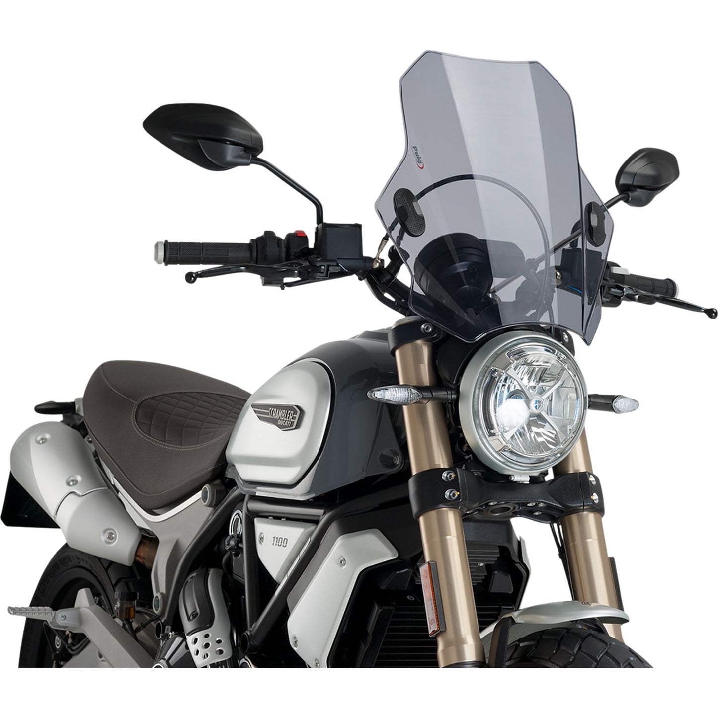 Puig Bat Windscreen - Light Smoke 8088H_461652