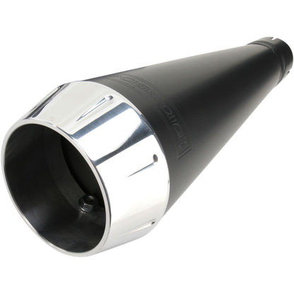 Bassani Manufacturing Road Rage Exhaust - Black - Short - '04-'13 XL [MPN: 14122J]_349721
