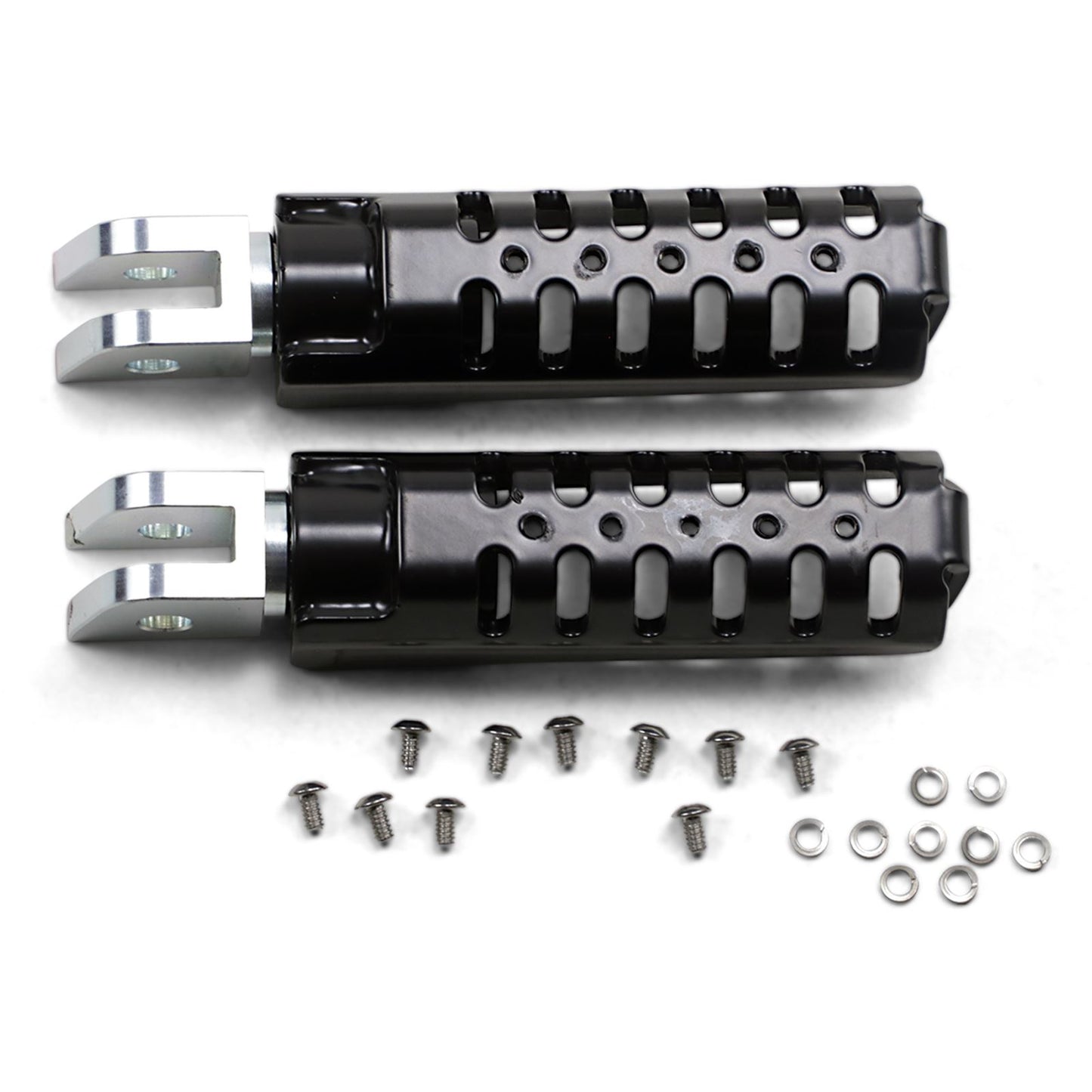Burly Brand Razorback Rider Footpegs - Black B13-1011B_1042663