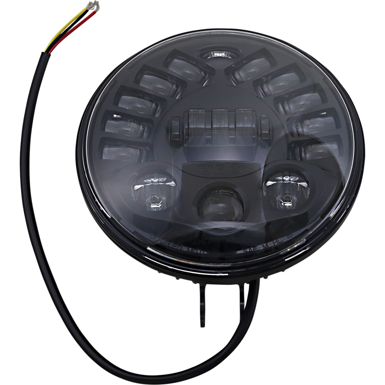 Custom Dynamics Adaptive Headlight with Mount - Black PB-7PA-B_1042665