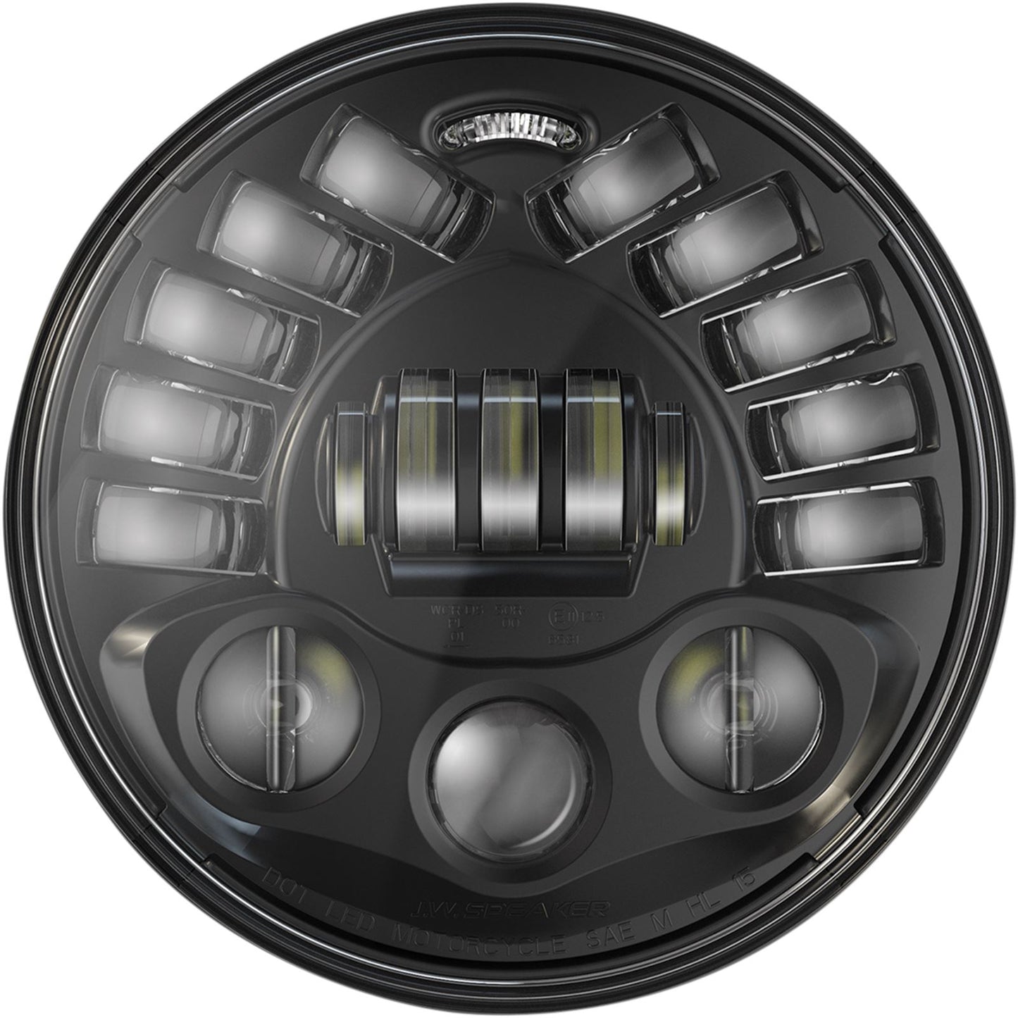 Custom Dynamics Adaptive Headlight with Mount - Black PB-7PA-B_1042667