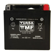 Yuasa AGM Battery - 12V - YTX14L YUAM7RH4L_600543