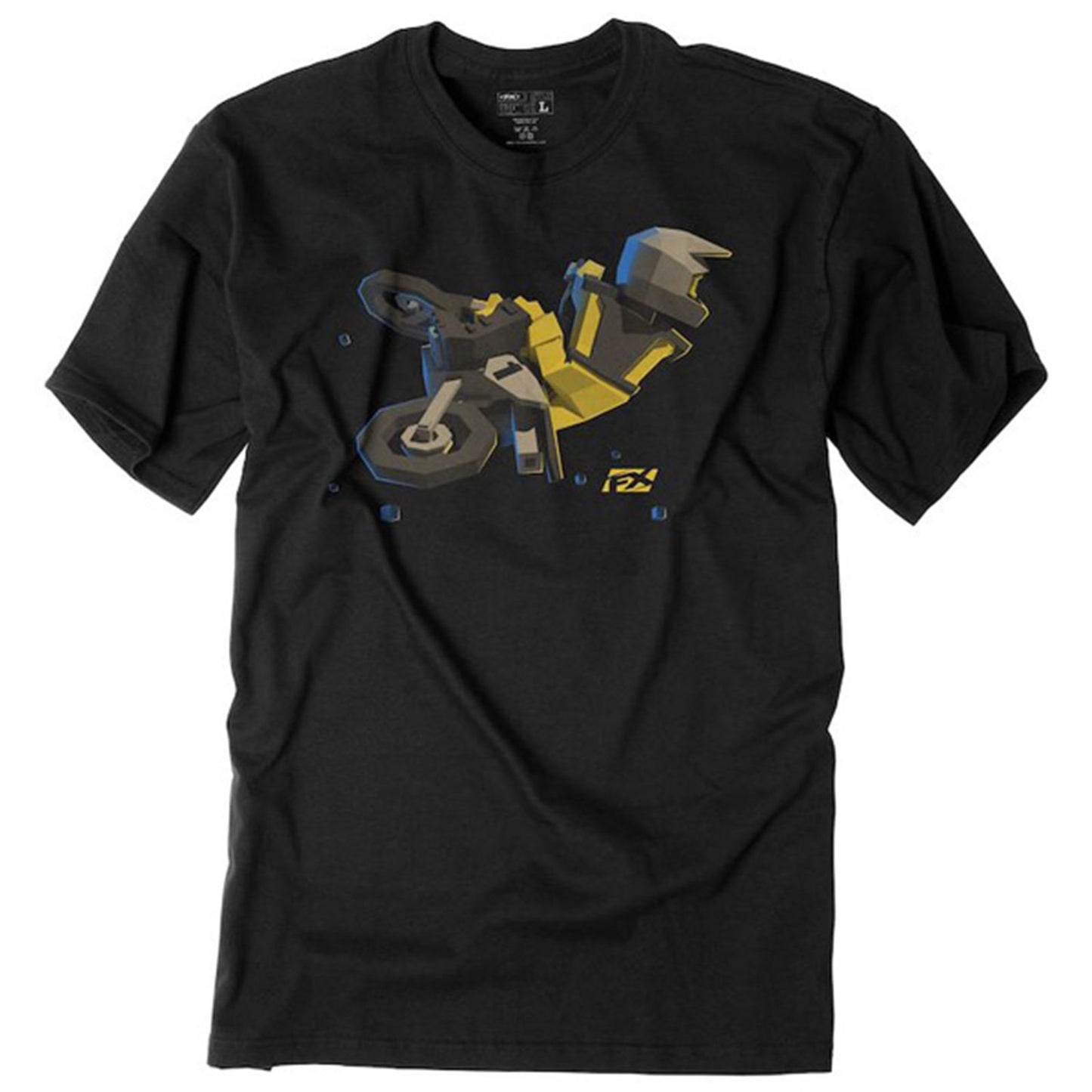 Factory Effex Youth FX Moto Kids Tee Shirt - Black X-Large 19-83746_600544