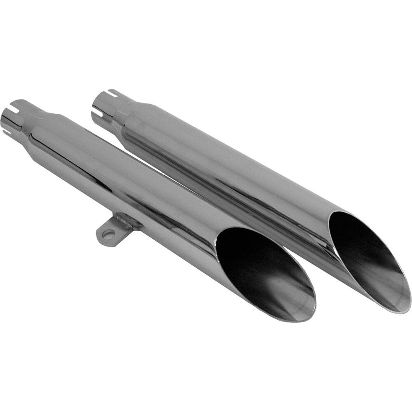 2FastMoto Pair of Slip-On Mufflers Slash Cut Sportster XL 1980-2003  [MPN: 80-75112]_672127