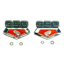 2FastMoto Air Cleaner Side Cover Emblems for Honda CB/CL350 1972 Pair 17-90355_635589
