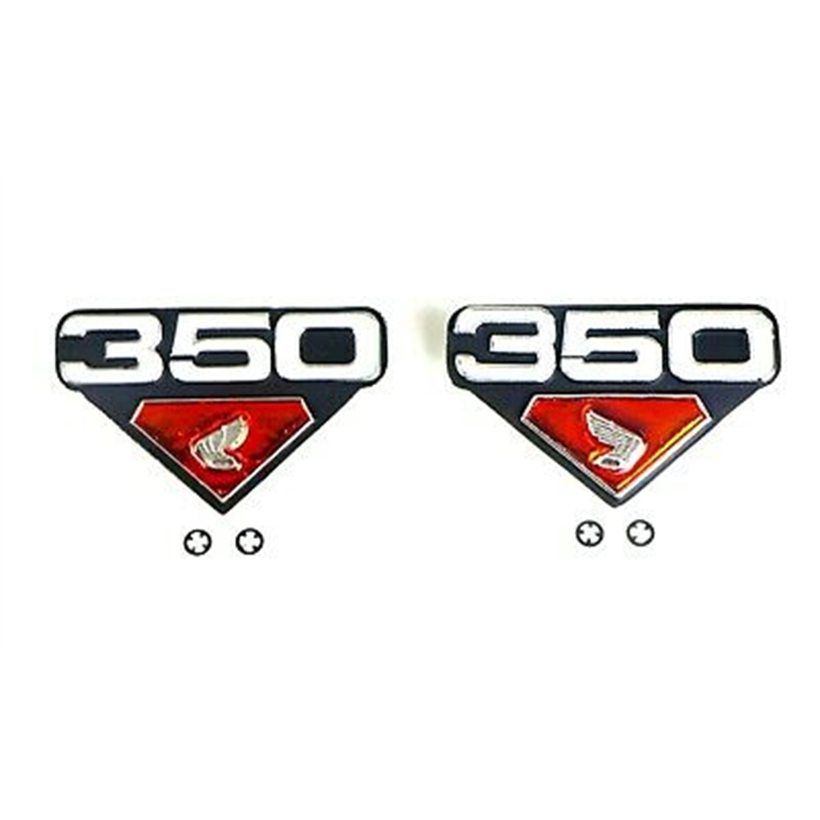 2FastMoto Air Cleaner Side Cover Emblems Right/Left Hand for Honda CB/CL350 72-73 17-90360_630183